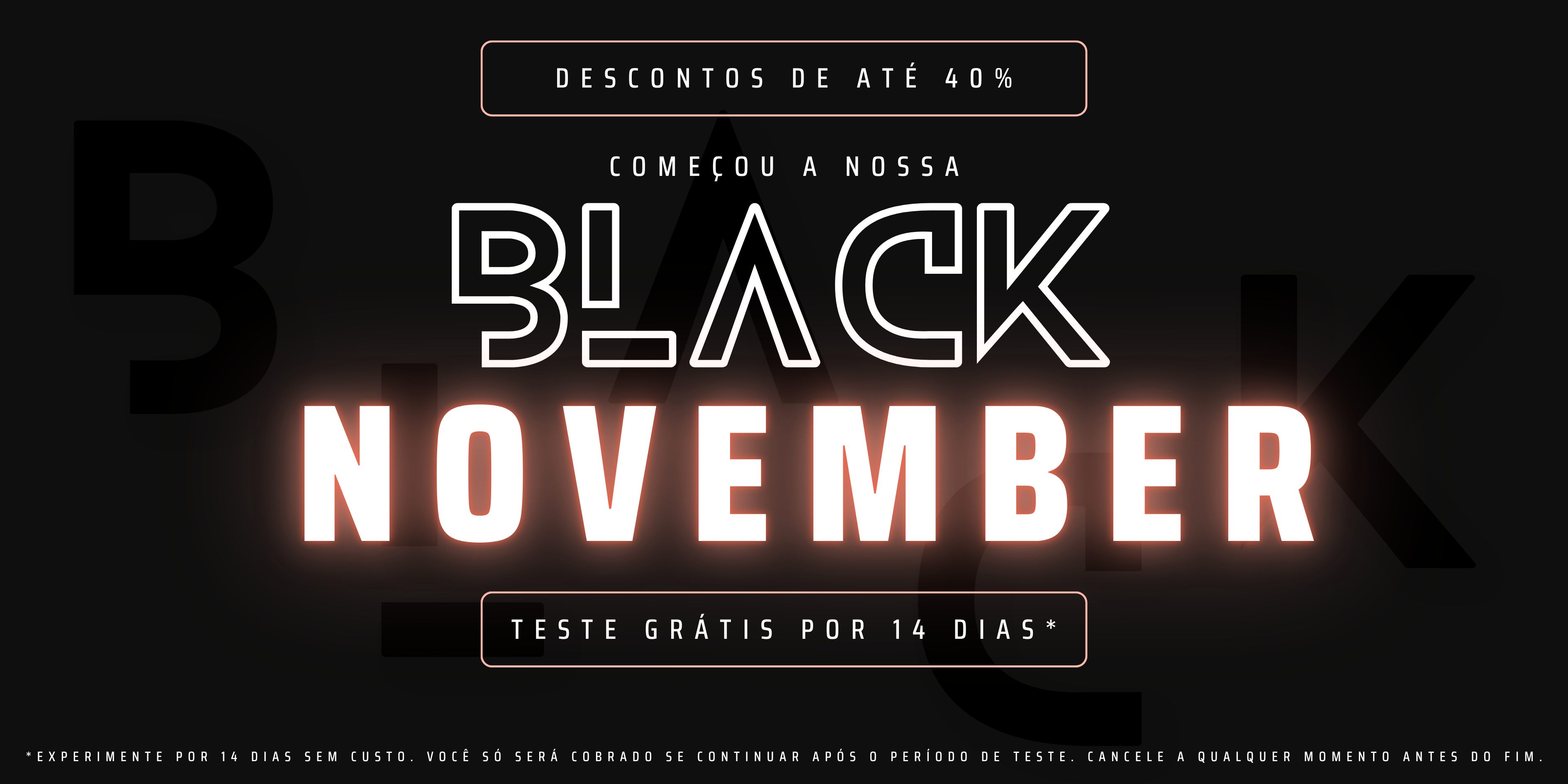 Black November - Desconto Especial + 14 Dias Grátis - Inova Buffet